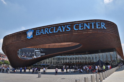 布鲁克林篮网主场巴克莱中心 barclays center