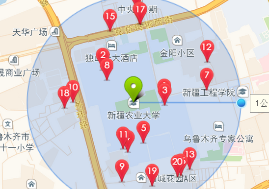 在新疆农业大学附近有哪些适合学生购物的大型商场?