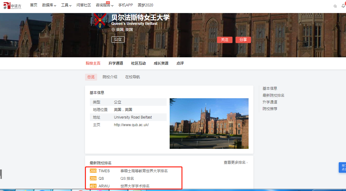 贝尔法斯特女王大学相当于国内什么大学？国内认可吗？